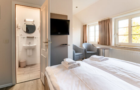 Nordsee-Hotel ARLAU SCHLEUSE – Zimmerbeispiel